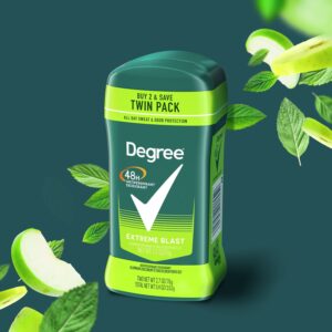 Degree Antiperspirant Deodorant for Men Extreme Blast, Twin Pack, 2.7 oz - Image 7