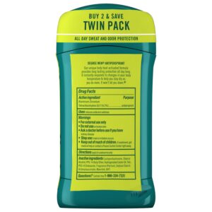 Degree Antiperspirant Deodorant for Men Extreme Blast, Twin Pack, 2.7 oz - Image 8