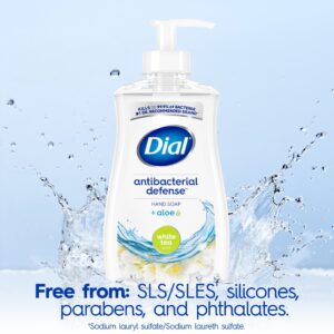 Dial Antibacterial Liquid Hand Soap, White Tea, 11 fl oz - Image 7
