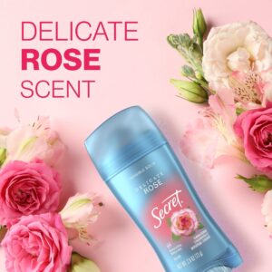 Secret Invisible Solid Antiperspirant Deodorant, Rose Scent, 2.6 oz - Image 4