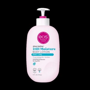 Bundle of eos Shea Butter Lotion & Body Wash, Fresh & Cozy, for Dryness 16oz - Image 6