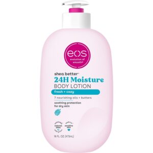 Bundle of eos Shea Butter Lotion & Body Wash, Fresh & Cozy, for Dryness 16oz - Image 9