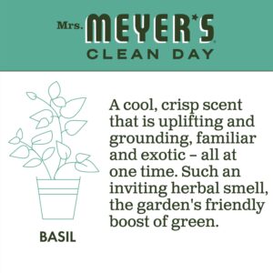 Mrs. Meyer's Clean Day Liquid Hand Soap, Basil Scent, 12.5 Ounce Bottle - Image 5
