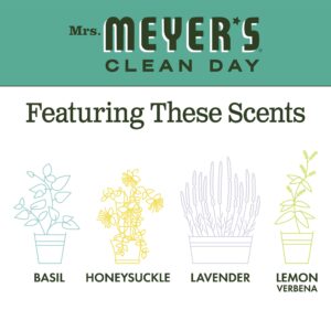 Mrs. Meyer's Clean Day Liquid Hand Soap, Basil Scent, 12.5 Ounce Bottle - Image 9