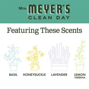 Mrs. Meyer's Clean Day Liquid Hand Soap, Basil Scent, 12.5 Ounce Bottle - Image 19