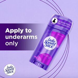 Lady Speed Stick Invisible Dry Antiperspirant Deodorant, Shower Fresh, 2.3oz, 4 Pack - Image 9