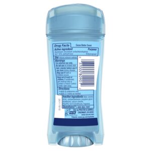 Secret Clear Gel Antiperspirant Deodorant, Cocoa Butter Scent, 2.6 oz - Image 4