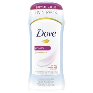 Dove Powder All Day Sweat and Odor Protection 2.6 oz, 2 Count - Image 7