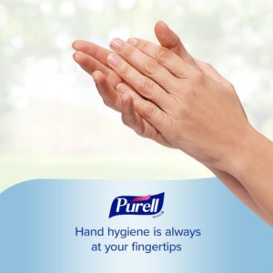 Purell Advanced Hand Sanitizer Calming Lavender Gel, Infused w/ Essential Oils, 2 oz Pump Bottle (Adult)