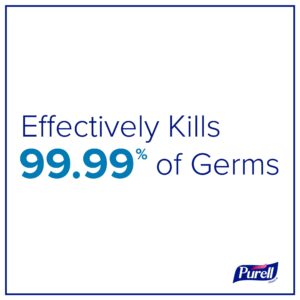 Purell Advanced Hand Sanitizer Calming Lavender Gel, Infused w/ Essential Oils, 2 oz Pump Bottle (Adult)