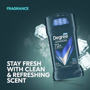Degree Advanced Long Lasting Antiperspirant Deodorant Stick Twin Pack, Cool Rush, 2.7 oz - Image 3