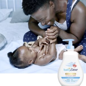 Baby Dove Rich Moisture Hypoallergnic Wash Newborn Sensitive Skin, 13 oz - Image 5