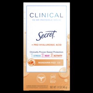 Secret Clinical 72 HR Invisible Solid Antiperspirant Watermelon Fizz with Pro-Hyaluronic Power 1.6 oz - Image 21