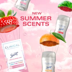 Secret Clinical 72 HR Invisible Solid Antiperspirant Watermelon Fizz with Pro-Hyaluronic Power 1.6 oz - Image 40