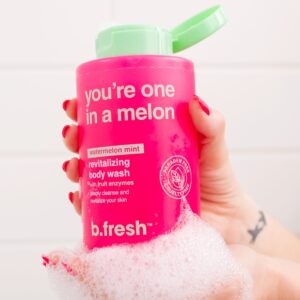 b.fresh you're one in a melon - revitalizing body wash, 16 fl oz - Image 3