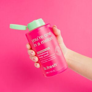 b.fresh you're one in a melon - revitalizing body wash, 16 fl oz - Image 5