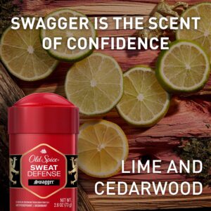 Old Spice Antiperspirant Deodorant for Men, Soft Solid Stick, Sweat Defense, Swagger, 2.6 oz (2 Pack) - Image 7