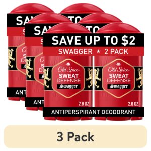 Old Spice Antiperspirant Deodorant for Men, Soft Solid Stick, Sweat Defense, Swagger, 2.6 oz (2 Pack) - Image 11