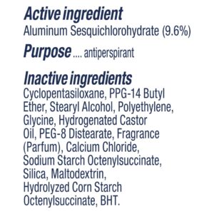 Degree Women UltraClear Antiperspirant Deodorant Black+White Pure Rain 2.6 oz - Image 10