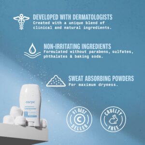 Carpe Underarm Antiperspirant Deodorant for Women, Coconut Vanilla, 1.69 fl oz - Image 17