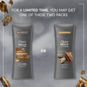 Dove Men+Care Long Lasting Men's Antiperspirant Deodorant Stick Sandalwood & Orange, 2.6 oz - Image 3