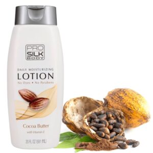 Body lotion - Daily Moisturizing Lotion with Cocoa Butter, 20 oz. Bottle - 2 Pack - Image 3