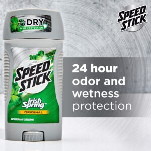 Speed Stick Irish Spring Antiperspirant Deodorant, Original, 2.7 oz, Twin Pack - Image 5