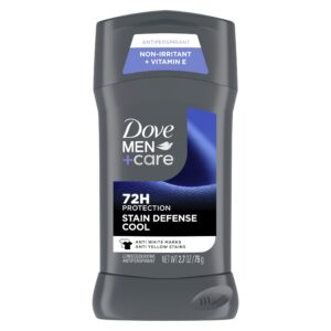 Dove Men+Care Stain Defense Long Lasting Men's Antiperspirant Deodorant Stick Cool, 2.7 oz Twin Pack - Image 7