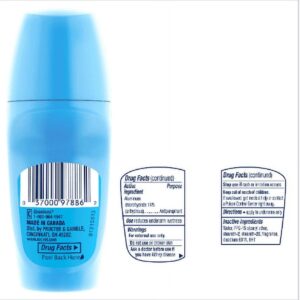 Secret Roll-on Antiperspirant Deodorant for Women, Powder Fresh, 1.8 fl oz - Image 6