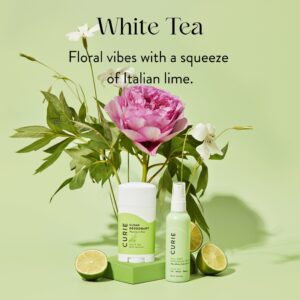 Curie Whole Body Deodorant Spray, White Tea, Aluminum-Free, for Men and Women, 3 fl oz - Image 5