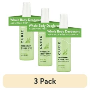 Curie Whole Body Deodorant Spray, White Tea, Aluminum-Free, for Men and Women, 3 fl oz - Image 9