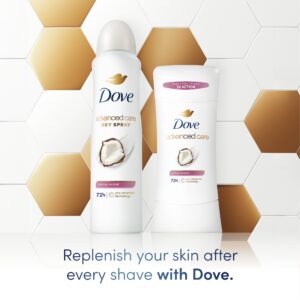 Dove Advanced Care Antiperspirant Deodorant Stick for Women Caring Coconut, 2.6 oz - Image 6