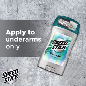 Speed Stick Men's Antiperspirant Deodorant, Regular, 3 oz, Twin Pack - Image 9