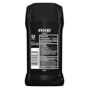Axe Fine Fragrance Collection Black Vanilla with Orange + Sandalwood Essential Oils Deodorant Stick, 3 oz - Image 7
