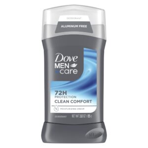 Dove Men+Care Deodorant Stick for Men Clean Comfort Aluminum Free with Moisturizing Cream, 3 oz - Image 10