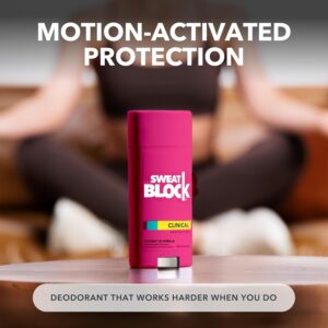 SweatBlock Deodorant for Women - Clinical Antiperspirant, 48-Hour Sweat & Odor Protection, Coconut & Vanilla - Image 6