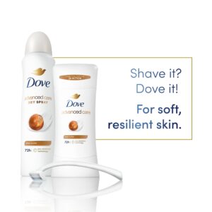 Dove Advanced Care Antiperspirant Deodorant Stick for Women Shea Butter, 2.6 oz - Image 5