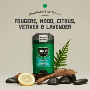 Brut Anti-Perspirant Deodorant, Signature Scent, for Men, 2.7 oz - Image 3