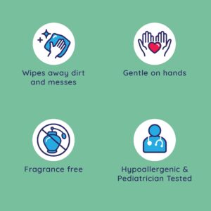 Wet Ones Sensitive Skin Hand Wipes, Fragrance Free, 20 Ct Travel Pack, Hypoallergenic - Image 3