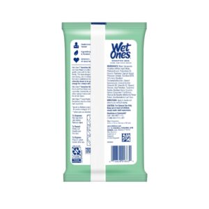 Wet Ones Sensitive Skin Hand Wipes, Fragrance Free, 20 Ct Travel Pack, Hypoallergenic - Image 7
