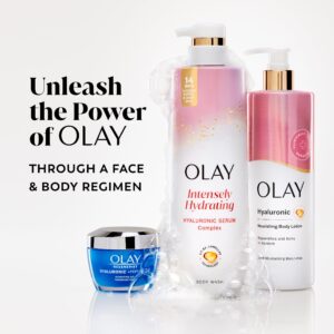 Olay Nourishing Body Wash for women, Hyaluronic Acid, 20 fl oz - Image 8