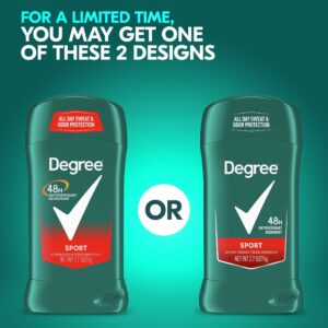 Degree Men Original Protection Antiperspirant Deodorant Stick for Men Sport, 2.7 oz - Image 5