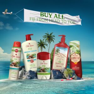 Old Spice Deodorant for Men, Aluminum Free Invisible Solid Stick, Fiji, 3oz (2 Pack) - Image 6