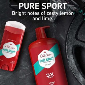 Old Spice Men's Deodorant, Invisible Solid, AntiPerspirant Deodorant Stick for Men, Pure Sport, 3.3 oz - Image 4