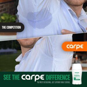 Carpe Underarm Antiperspirant Deodorant for Women and Men, Fresh Powder, 1.69 fl oz - Image 20
