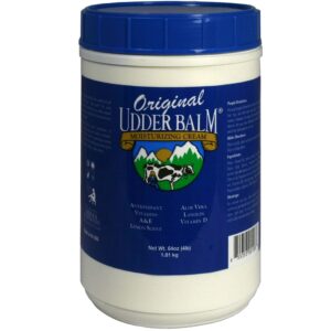 Original Udder Balm Moisturizing Cream with Aloe & Lanolin. 16oz Jar - Image 4