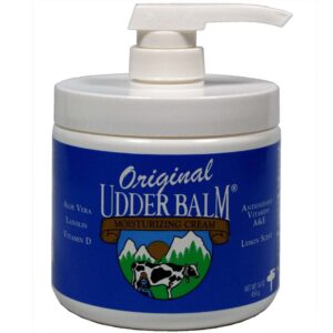 Original Udder Balm Moisturizing Cream with Aloe & Lanolin. 16oz Jar - Image 5