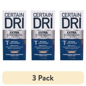 Certain Dri Extra Strength Clinical Antiperspirant + Deodorant, Solid, 1.7 oz