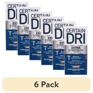 Certain Dri Extra Strength Clinical Antiperspirant + Deodorant, Solid, 1.7 oz
