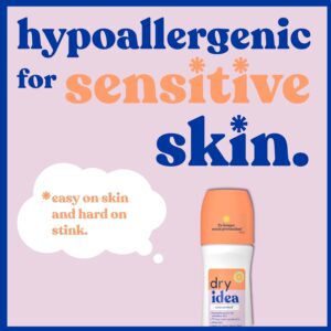 Dry Idea Roll-On Advanced Dry Antiperspirant & Deodorant, 72 Hour, Unscented 3.25 Pack of 3 - Image 5